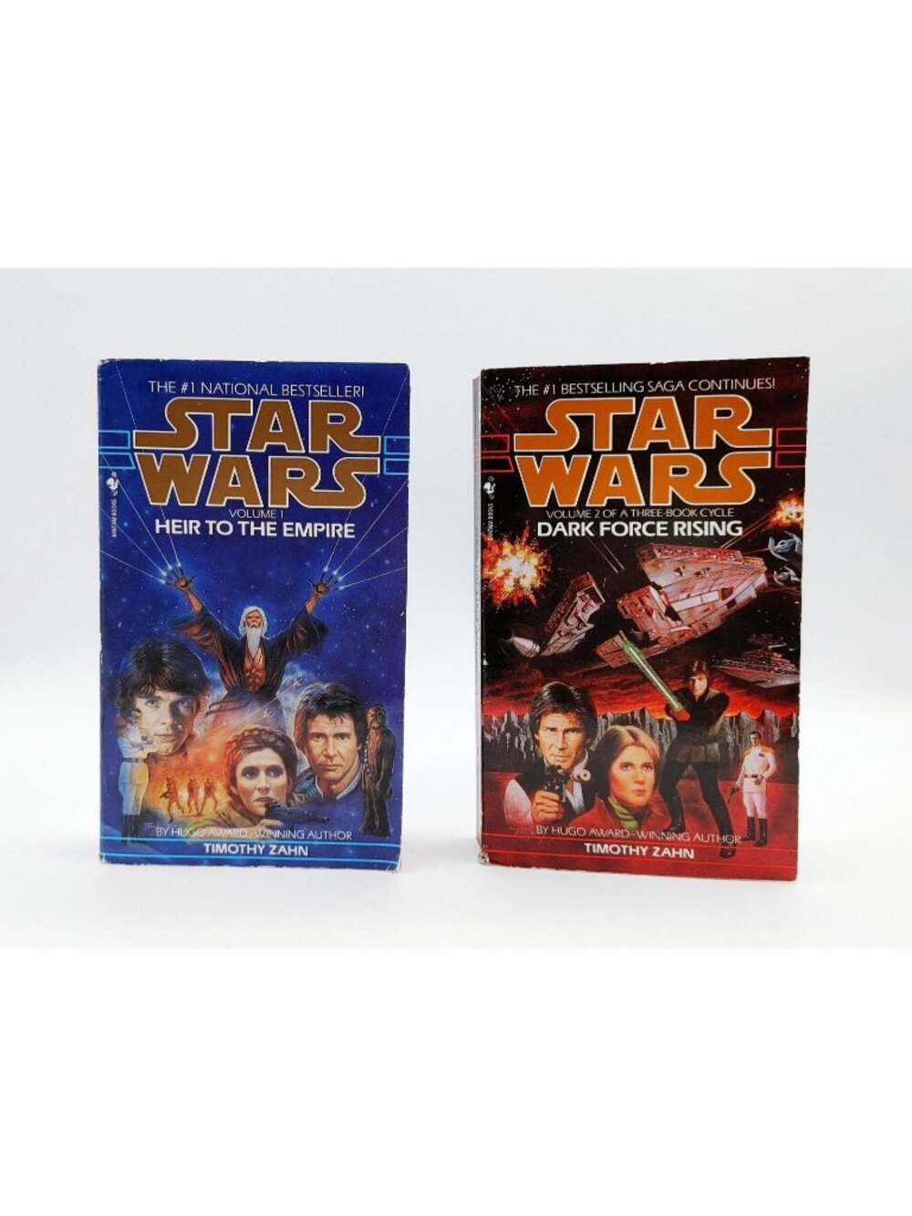 Star Wars Thrawn Trilogy Vol 1 Heir To The Empire, Vol 2 Dark Force Rising Books